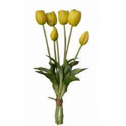 Ramo Artificial Tulipan Amarillo 39cm