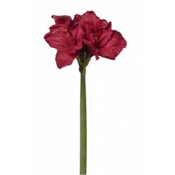 Amaryllis Artificial Rojo 66cm