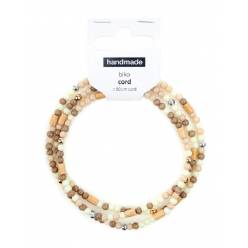 Cordon Biko Natural 80cm/�4mm