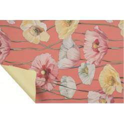 Bobina Celofan Poppy Rosa 80x20m