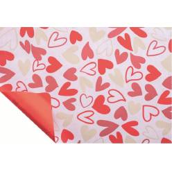 Bobina Kraft Young Heart Blanco 80x20m
