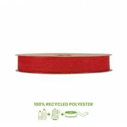 Cinta Ecovelour Rojo 15mmx20m