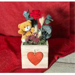 Box Cuore 12x12x12Hcm "T8"