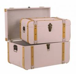 Maleta Voyager Rosa (Set 2uds)