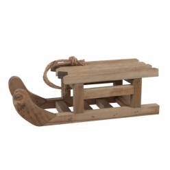 Trineo Madera Natural 11x30x9.5Hcm