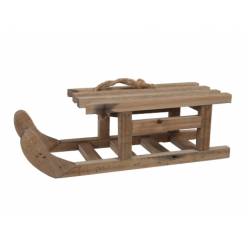 Trineo Madera Natural 14x38x12Hcm