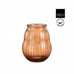 Jarron Sandy Naranja �19x23Hcm