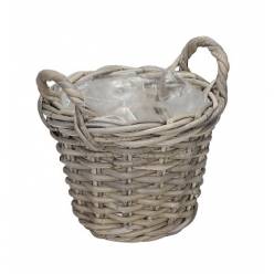Cesta Sabet Gris �20.5x16Hcm