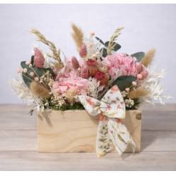 .Caja Flowers Rose 12Ax22Lx30Hcm  "T5"
