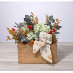 Caja Flowers Mint 12Ax22Lx30Hcm "T5"