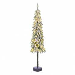 Abeto Lodge Nevado con LED �53x185Hcm
