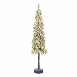 Abeto Lodge Nevado con LED �66x230Hcm