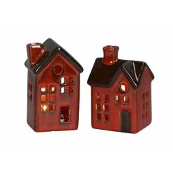 Casas Monschau Rojo con LED "T6"