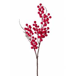 Rama Berry Velvet Artificial Rojo 78cm