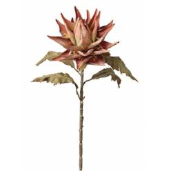 Protea Artificial Naranja 75cm
