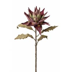 Protea Artificial Burgundy 75cm
