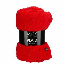 Manta Fleece Roja 130x180cm