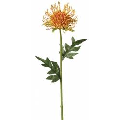 Protea Nutans Artificial Naranja 58cm