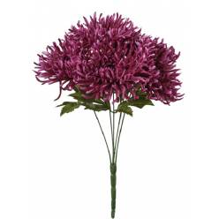 Ramo Uniflora Artificial Morado 46cm