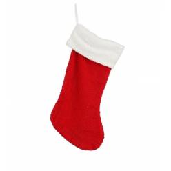 Calcetin Navide�o Noel 40x20Hcm