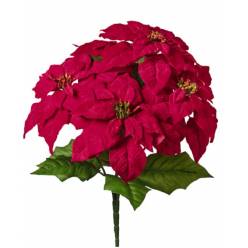Ramo Poinsettia Artificial 45cm