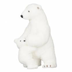 Oso Polar Mommy&Eddy 27x22x42Hcm