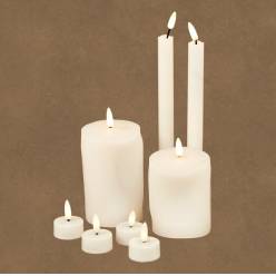 Velas Led Blancas (Set 8uds)