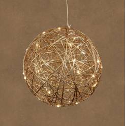 Bola Colgante Finy (40 Led) �30cm