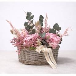 .Cesta Flowers Rose 10Ax22Lx25Hcm  "T5"
