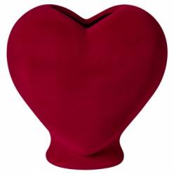 Jarron Cuore Burdeos 25x18x25.5Hcm