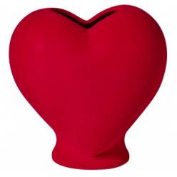 Jarron Cuore Rojo 25x18x25.5Hcm