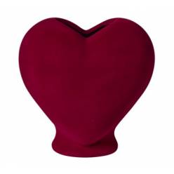 Jarron Cuore Burdeos 15.5x11x15Hcm