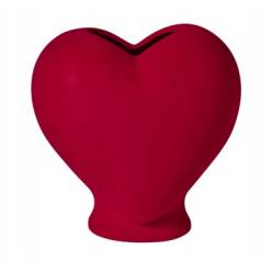 Jarron Cuore Rojo 15.5x11x15Hcm