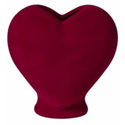 Jarron Cuore Burdeos 19x13x20Hcm