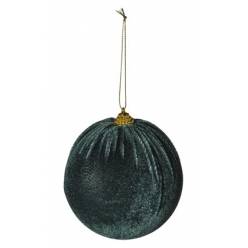 Bola Velluto Verde �8cm "T12"