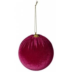 Bola Velluto Burdeos �12cm "T6"