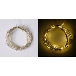 Guirnalda Luz Calida (20 Led) 190cm