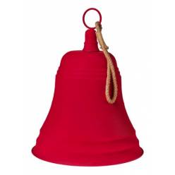 Campana Flock Rojo �51x64Hcm