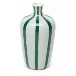 Jarron Stripped Verde �7x14Hcm