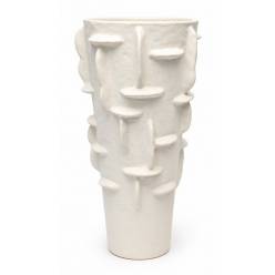 Jarron Vulcania Crema �20x39.2Hcm