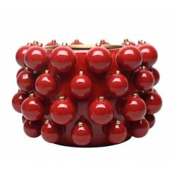 Base Bolas Rojo �29.5x19.8Hcm