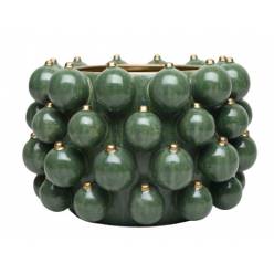 Base Bolas Verde �29.5x19.8Hcm