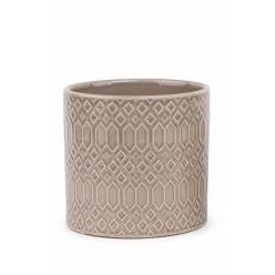 Cubremaceta Alhambra Beige �15.5x16Hcm