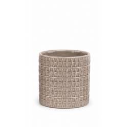 Cubremaceta Coliseum Beige �12.5x13Hcm