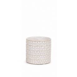Cubremaceta Coliseum Blanca �10.5x11Hcm