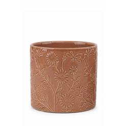 Cubremaceta Garden Terracota �15.5x16Hcm