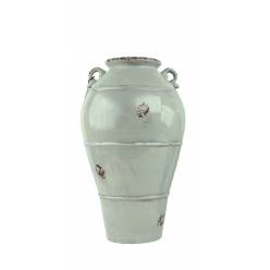 Jarron Anfora Verde Menta �14/30x52Hcm