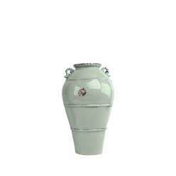 Jarron Anfora Verde Menta �10/25x41Hcm "T2"
