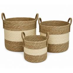 Cesta Maia con Asas (Set 3uds)
