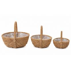 Cesto Gary Natural (Set 3uds)